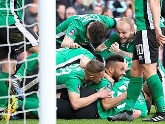 Lincoln City hero Sean Raggett...